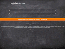 Tablet Screenshot of myjmbenifits.com